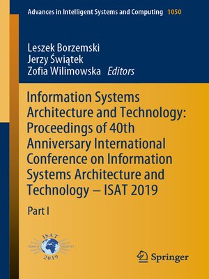 cover image of Information Systems Architecture and Technology